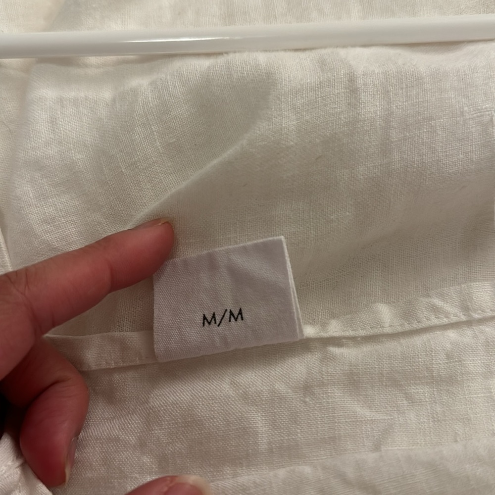 LLOYD Clothing Linen Sundress in White - Picture 8 of 9